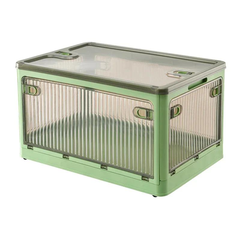 Folding Storage Boxes Five Door Camping Box Tourist Table Car Trunk Box Vehicle Supplies Fishing Accessories Plastic Container