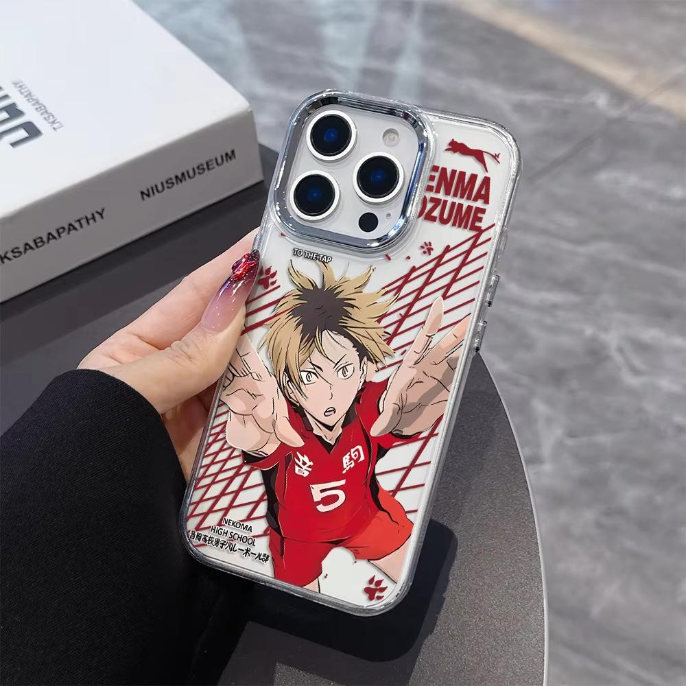 Heißer Anime Haikyuu Hinata Shoyo Handyhülle Für iPhone 17 Air 16 e 15 14 13 12 11 Pro Max Plus SE 2020 2022 Transparente Weiche Hülle