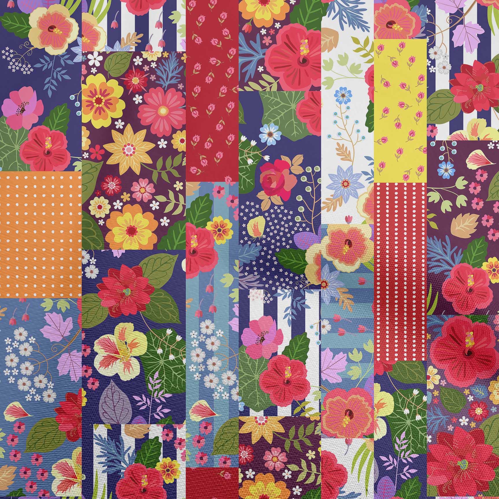 

OneOone Cotton Flex Темно-синя тканина Азіатська мікс тканина для шиття з квітковим малюнком у дворі Принт для шиття одягу своїми руками 40 дюймів 42 Inch Wide - Viscose Chiffon червоний