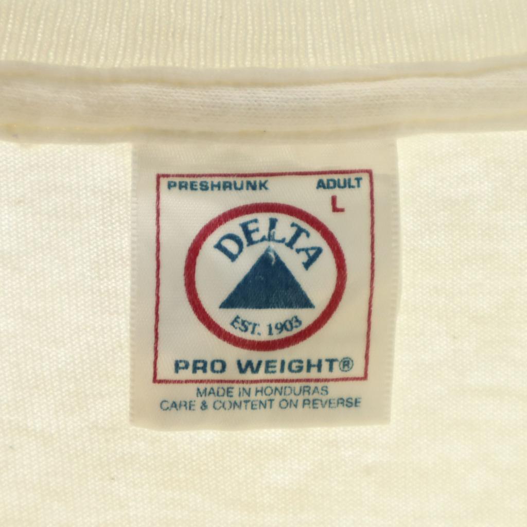 Delta 90s Old Cross Short Sleeve Jesus T-shirt L Ivory JESUS Men's Used