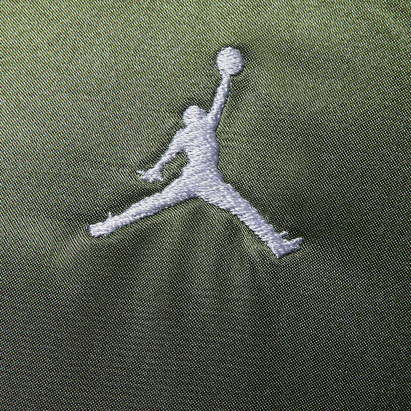 Jordan Jackets Women's Light Olive Yellow Baseball Collar Moderate Other FB5154-340