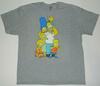 Unisex Shirt Cotton Oversize Large Size The Simpsons Cartoon Family Movie T Shirt