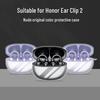 2nd Gen Transparent Anti-drop Earbud Case with Ear Clip Style