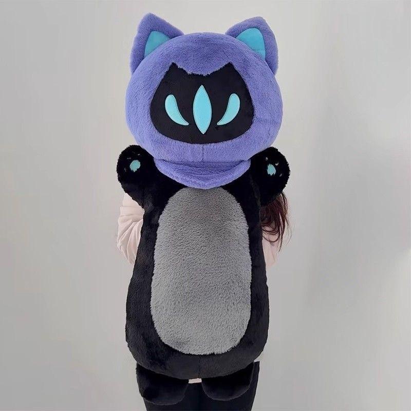 

Valorant Omen Cat Plush Pillow With Soft Plush Material For Gaming Fans And Relaxation 60cm