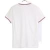 MONCLER White pique polo shirt tops S whiteUsed