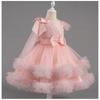 Little Girls Puffy Tulle Princess Dress Birthday Party Formal Dress