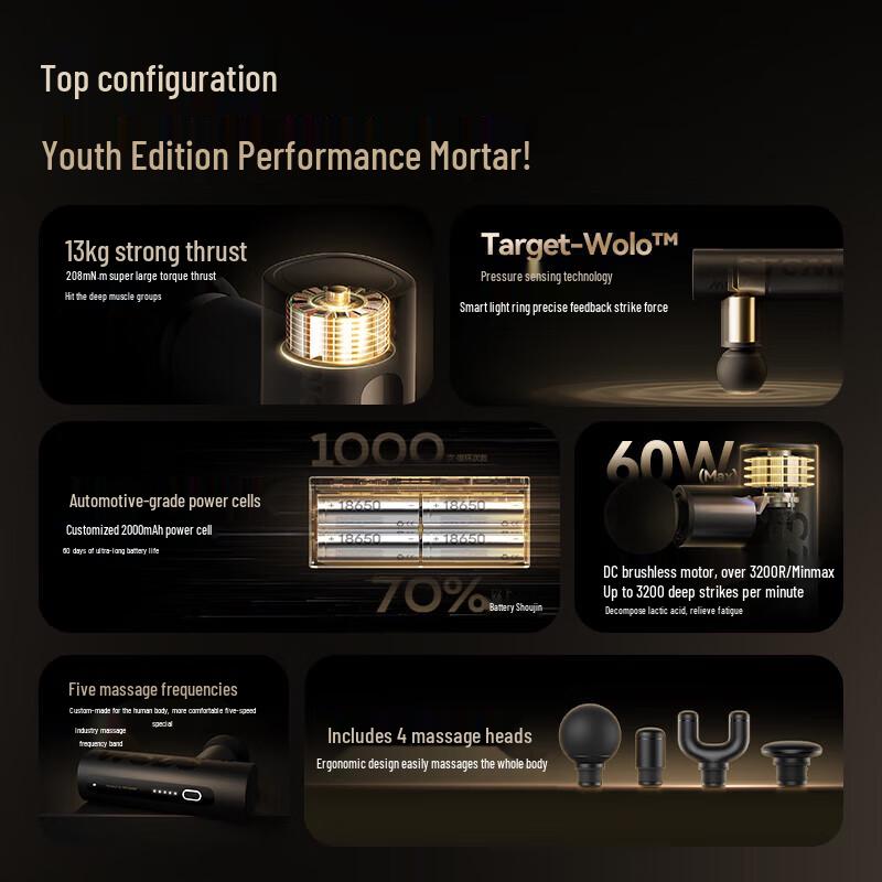 Wole Mini Fascia Massage Gun