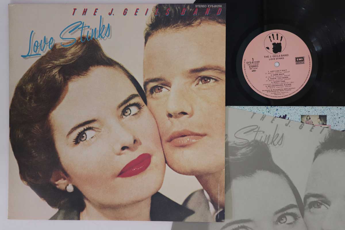 

Виниловая пластинка J GEILS BAND - Love Stinks EYS81259 EMI 1980 Япония Рок Б/У