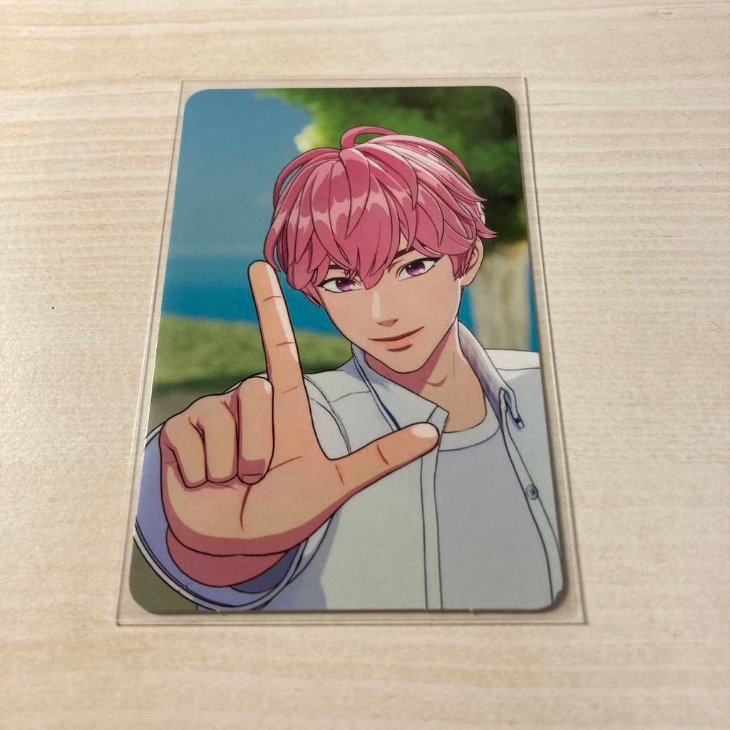 [USED] plave 6th Summer makestar Bambi bonus trading card