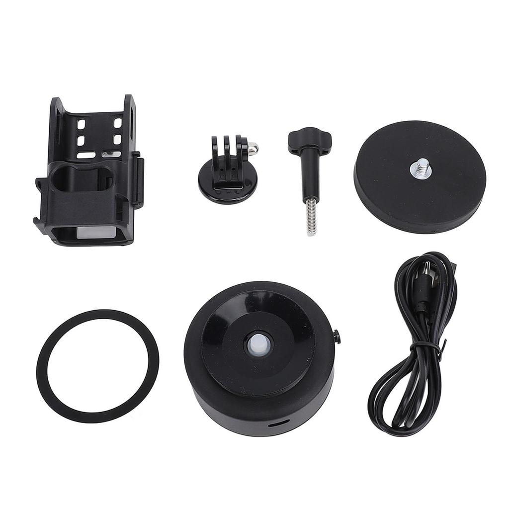 Suction Cup Car Mount 3 for Action Aluminum Alloy Car Adheres to and Side Easy Includes Expansion Magnetic Stand for Convenient Shooting Cameras,