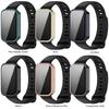 Tempered Glass+Case for Xiaomi Smart Band 9 Active Anti-scratch Screen Protector Bumper Protective Cover for Xiaomi Redmi Band 3