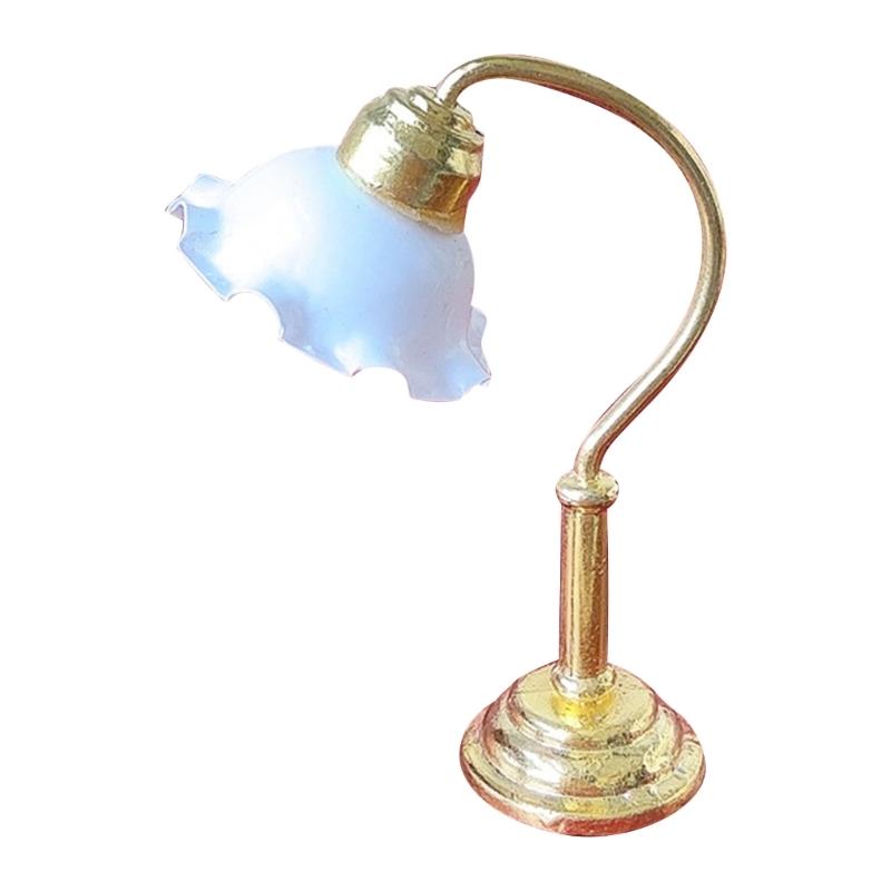 

Lampshade Model Bedroom Table Light Miniature Furniture Model Accessories Role Play Furnishings Lighting Toy Doll House 1