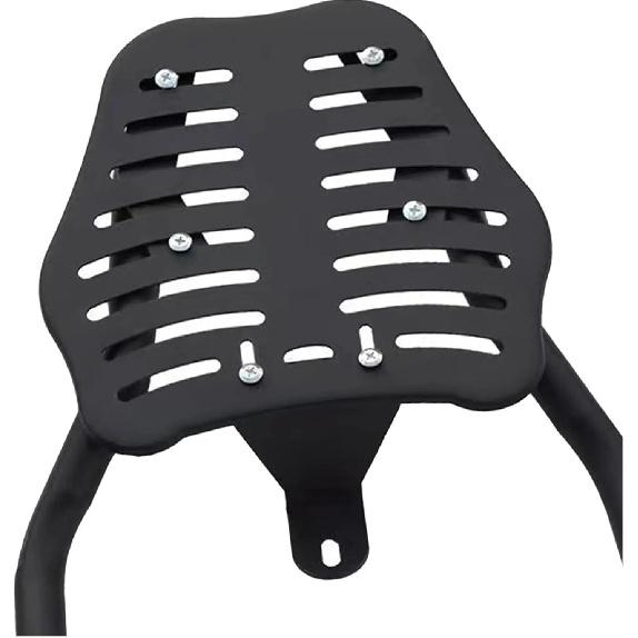 Motorcycle Rear Luggage Rack Rear Luggage Rack Carrier Motorbike Tail Case Bracket Extender Sturdy Replace Parts Motorcycle RearRack