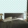 Palm Leaves Wallpaper White and Mint for Living Room and Bedroom 50x1000