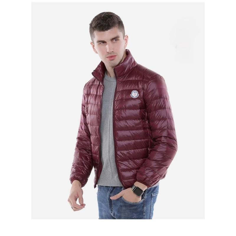 Autumn and Winter Printed Leisure Mens Stand-up Collar Silk Cotton Clothes Middle-aged and Young Stylish Slim Jacket