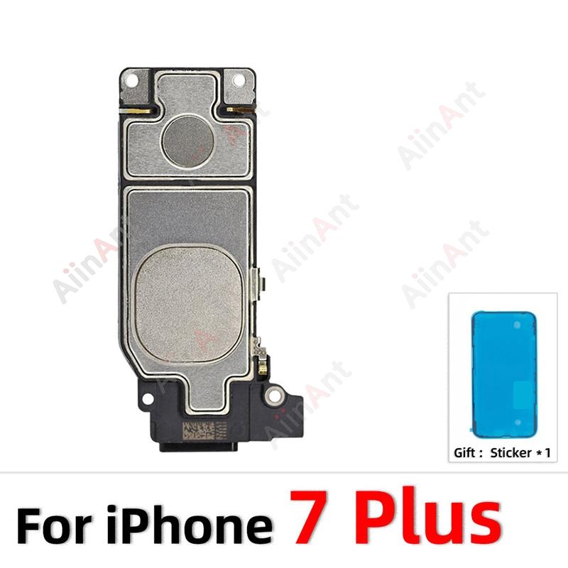 Waterproof Sticker +Flex For iPhone 11 Pro X Xr Xs Max 6 6s 7 8 Plus SE Bottom LoudSpeaker Buzzer Ringer Loud Speaker Flex Cable