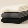 Miraculous Wool Knee Warm Winter Calf Room Sizes Set Number [TsujiYa] Men's Socks Thick, Socks, Fluffy, Warm, Socks, Fleece-Lined, 25-27cm, 3-Pair