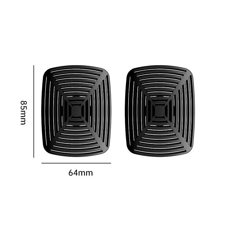 2pcs Car Air Conditioning Ventilation Cover Universal Anti-Direct Blowing Wind Baffle Outlet Panel Cover Car Accessories