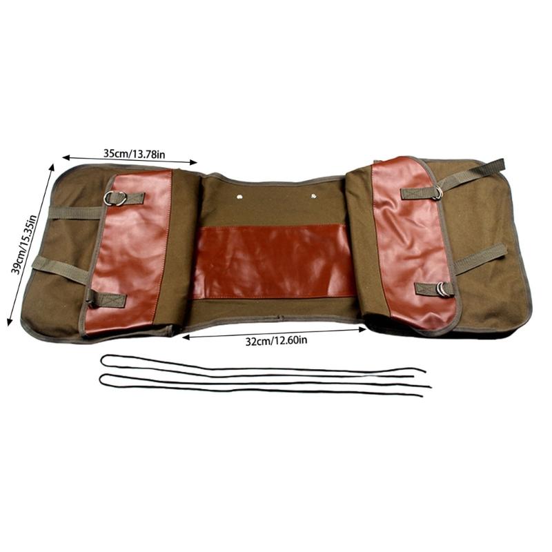 Durability Cycling Panniers Large Capacity Bike Outdoor Ride Gear Backseat Bag for Rear Racks and Convenient Storage