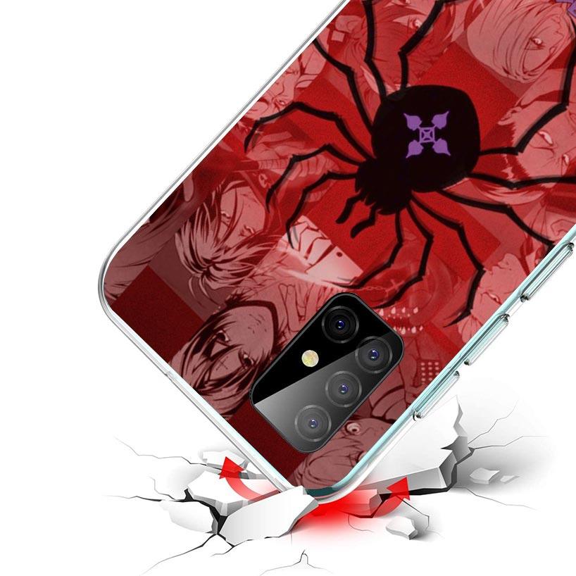 Huner X-Hunters Chrollo Shizuku Phone Case For Samsung Galaxy A12 A52S A42 A32 A22 A51 A50 Note 20 Ultra 10 S10 Plus A71 A70 A31
