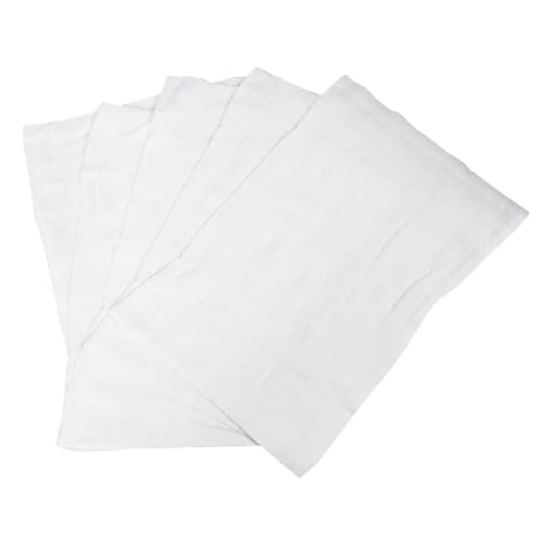 Nakamura Large Dust Cloths, Double Size, Absorbent, 100% Cotton, Pack of 5