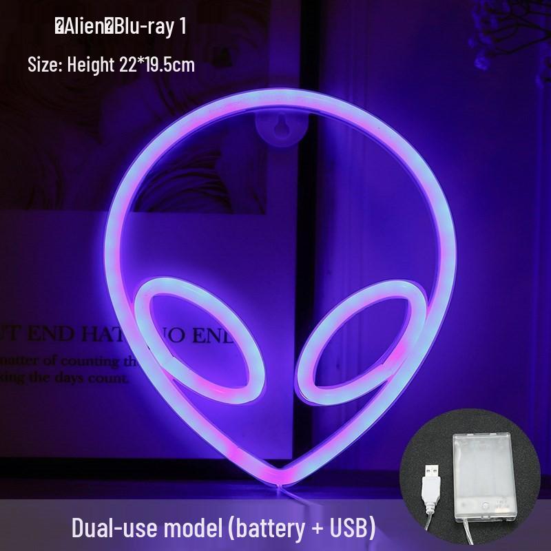 Trendy LED Neon Night Light Sign for Wall Décor