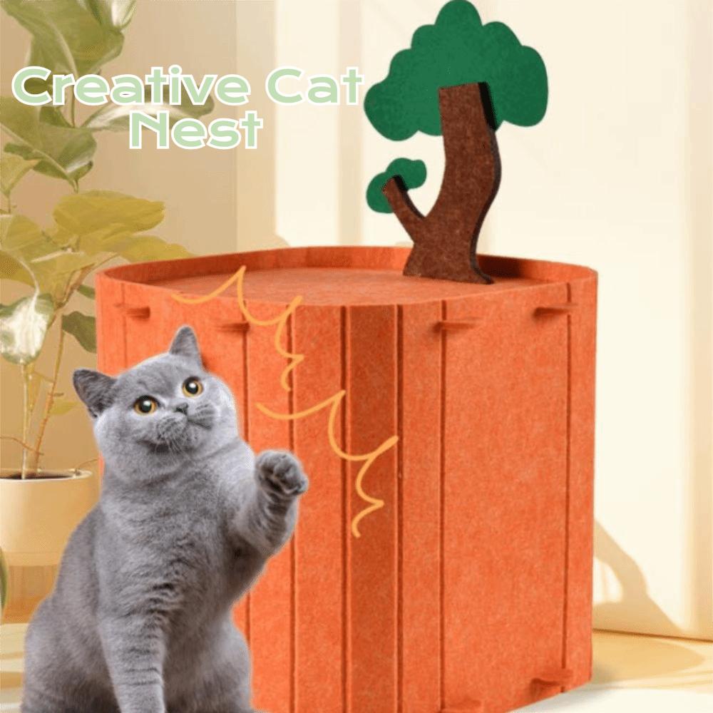 Scratch Resistant Cat House Large Space Kitten Beds Creative Cat Nest  Pet Supplies