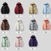 Padded Clothes for Men and Women In Winter Loose Hooded Padded Jacket Thickened Couple Solid Color Padded Clothes