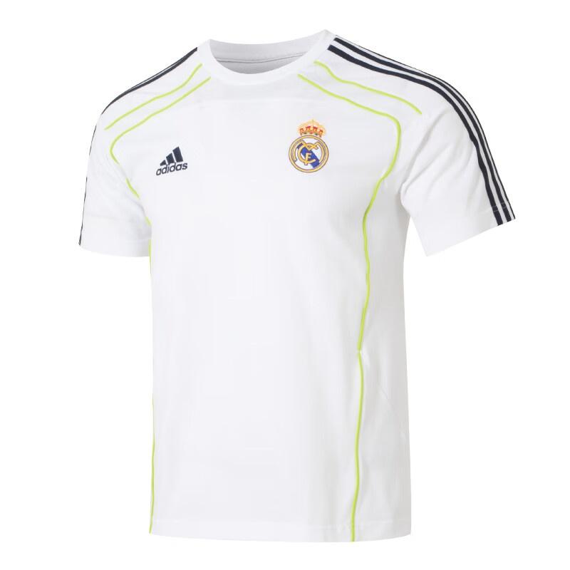 adidas Real Madrid UBP T-Shirt Asia Sizing White Men s JF2591 XL