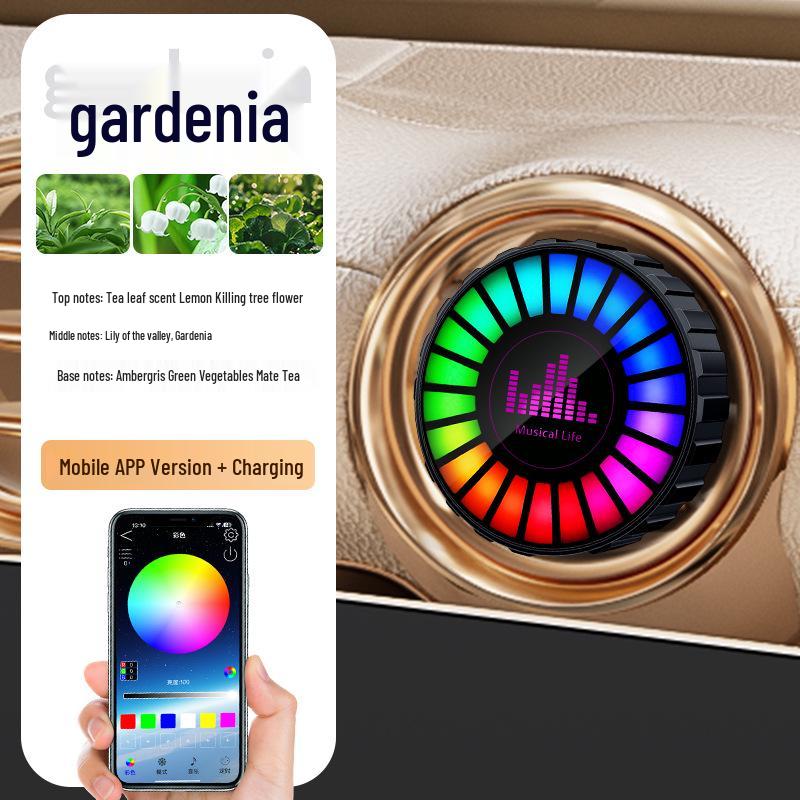 Cross-border Car Wireless Charger with Aroma Diffuser & Ambient Light for Mobile Phones