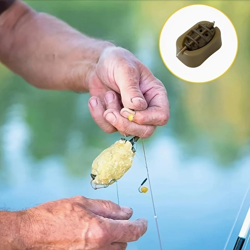 Efficient Carp Fishing Feeder Mould Set - Easy Inline Method, Perfect for Catching More Fish