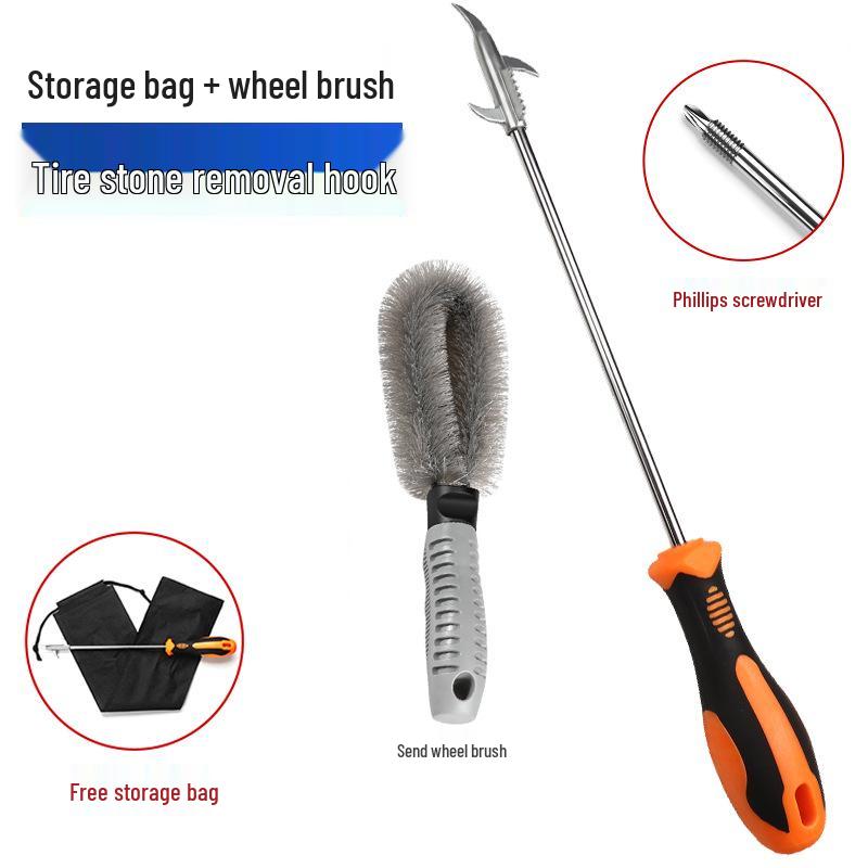 Multifunktionales Auto-Reifen-Steinentfernungswerkzeug