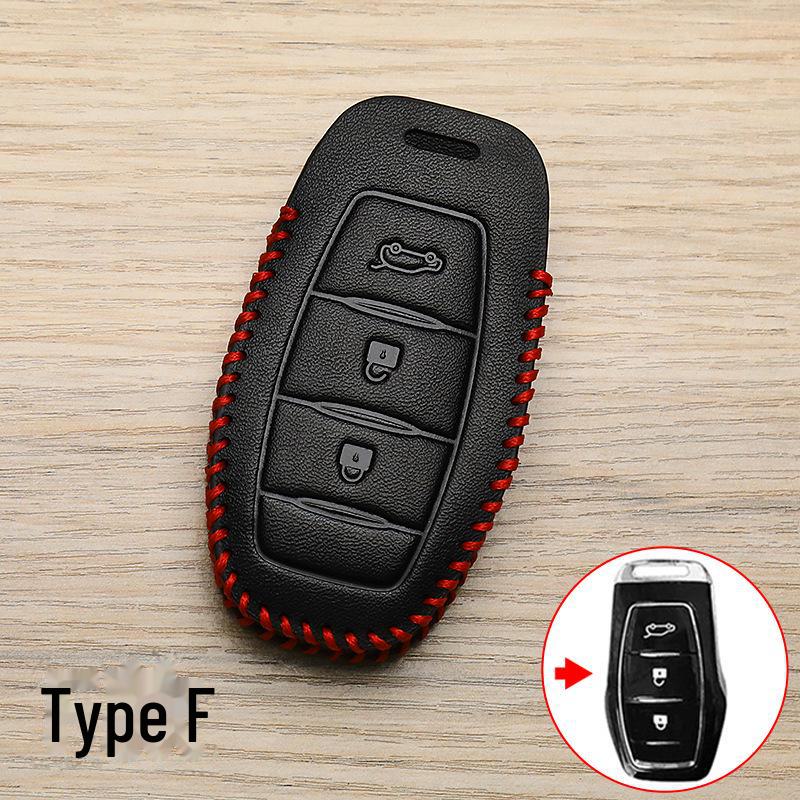 Fengguang Car Key Cover for 500, 580, S560, ix5, 330, 370 - High-End Foldable Key Bag