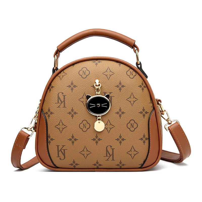 Women's bags New women's small round bags Small bags Large capacity fashion Apple versatile bags Single shoulder messenger bags Women