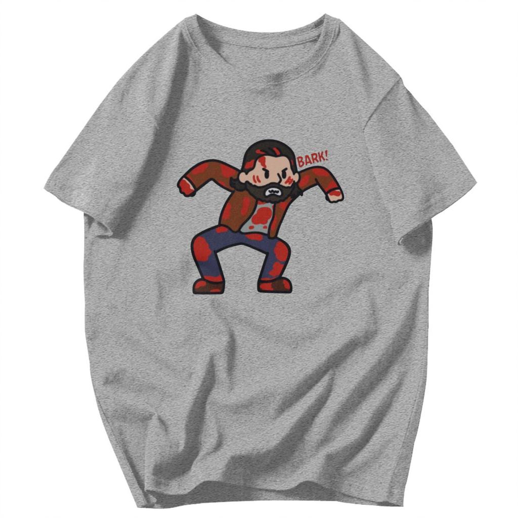 Men T Shirt Alan Wake Game Scratch Pops Y2K Graphic Quality Unisex Clothes T Shirts