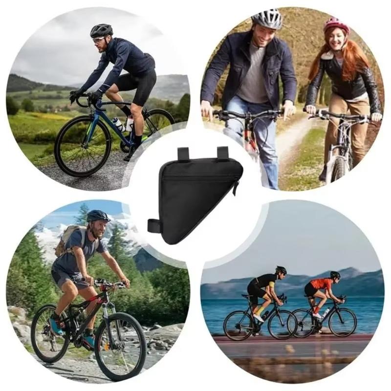 Durability Waterproofed Bike Frame Bag Antslip Base Low Wind Resistance Bag Bike Accessories Storage