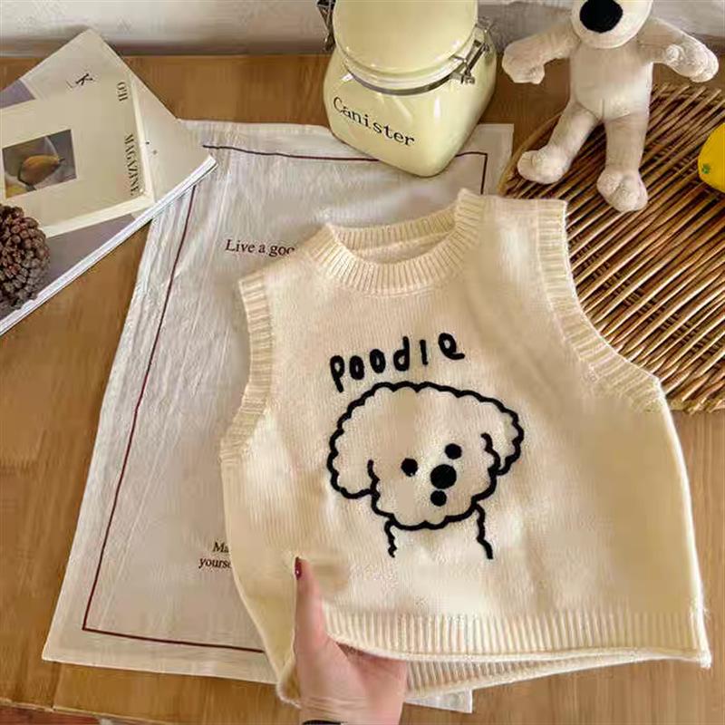 Kids Winter Padded Vest for Boys and Girls Loose Fit Outerwear 90
