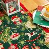 Premium Christmas Table Runner Festive Dining Table Cloth Long Decorative Tea Table Cover