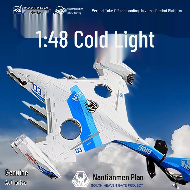 Meng Dun 1:48 Nantianmen Project Alloy Fighter Jet Model