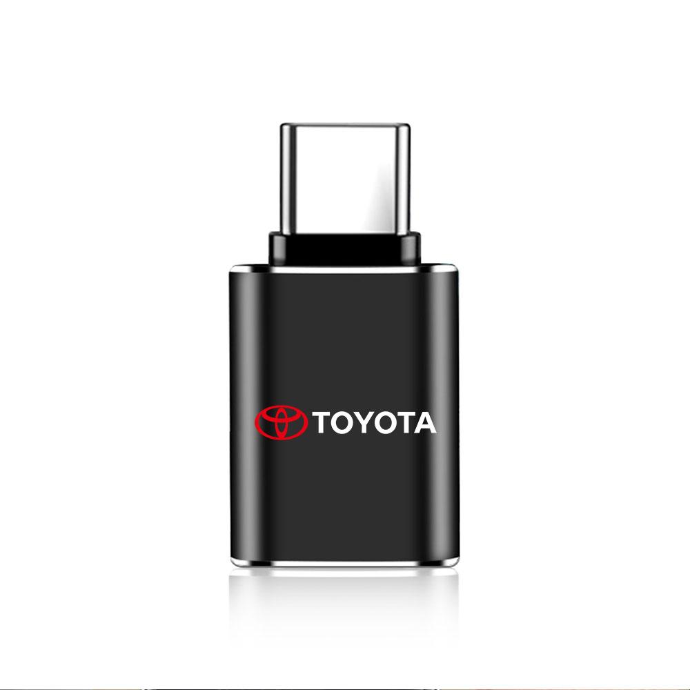 

Для Toyota 2026 Новые колпаки на диски Для Toyota Rav4 Corolla Camry Aqua Yaris Cross Auris TRD Chr Prado Автомобильный USB-кабель Конвертер OTG Ada