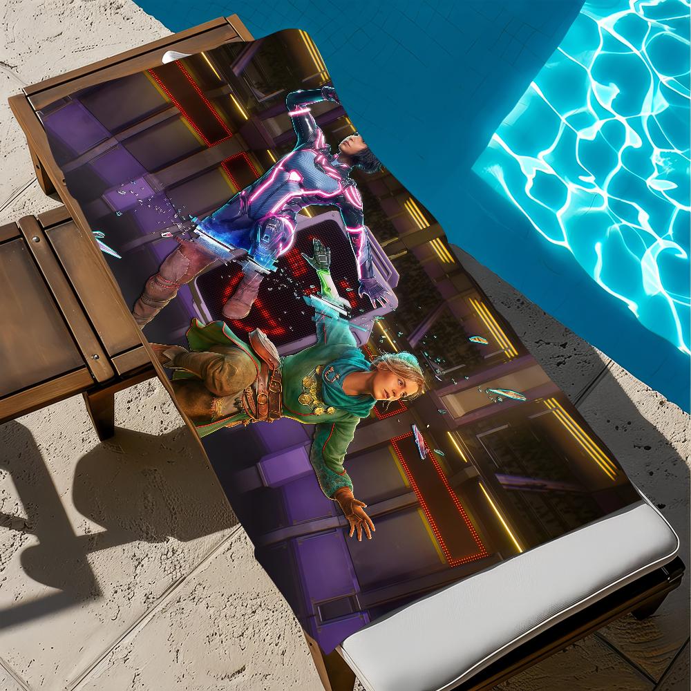 Towel Beach Split Bath Fiction Quick-Drying Lightweight Portable Sauna Camping Swim Pool Game Travel