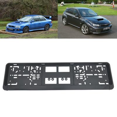 Car License Plate Frames 4 Holes Plastic Car Number Plates Holder EU Russia Rustproof License Plates Cover