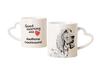 Redbone Coonhound - Cup with a Dog, Adorable Cup with a Heart-shaped Handle, Universal Gift from the Brand