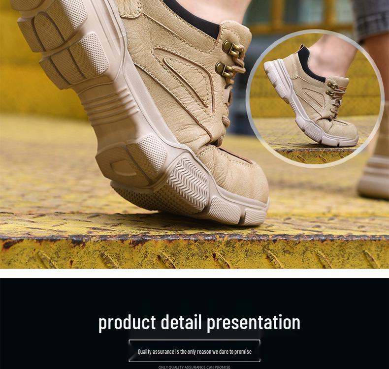 Prodyšná přeshraniční bezpečnostní pracovní obuv pro všechna roční období