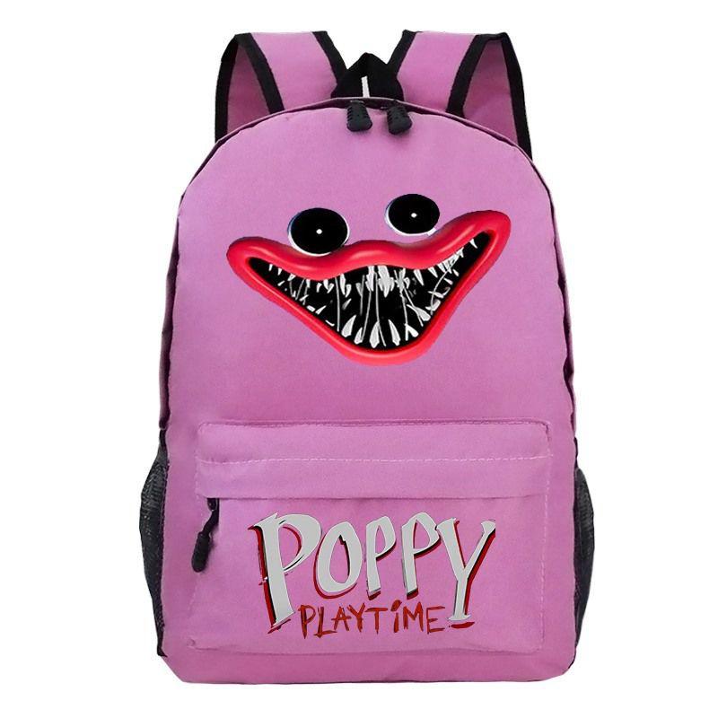Poppy Playtime Backpack For Kids High Capacity And Breathable School Bag For Boys And Girls