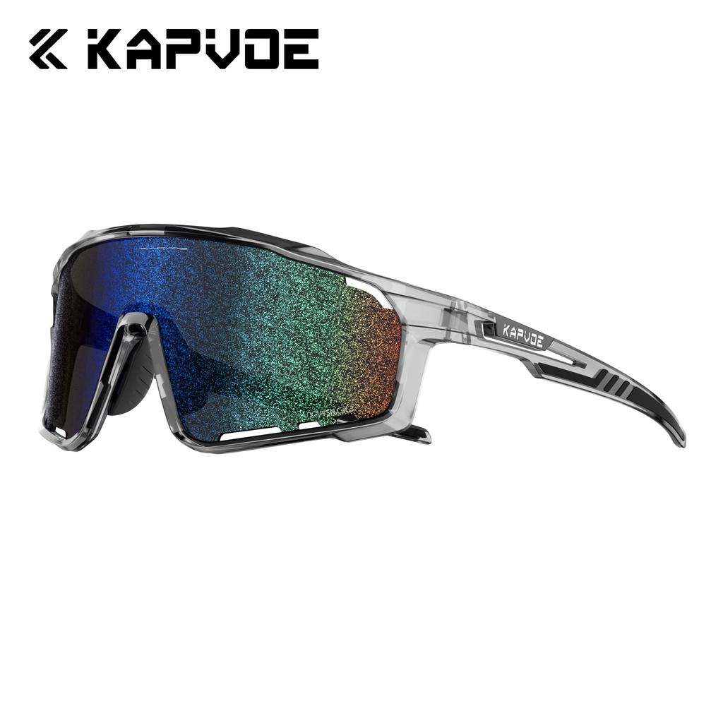 KAPVOE New Technology Nano Lenses Cycling Glasses Sunglasses Outdoor Sports Bike Eyewear Men Women MTB Bicycle UV400 Goggles 4