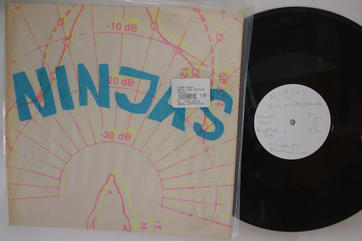 

LP Record NINJAS - Ninjas 0103 WHAT S YOUR RUP 2003 US Rock Used