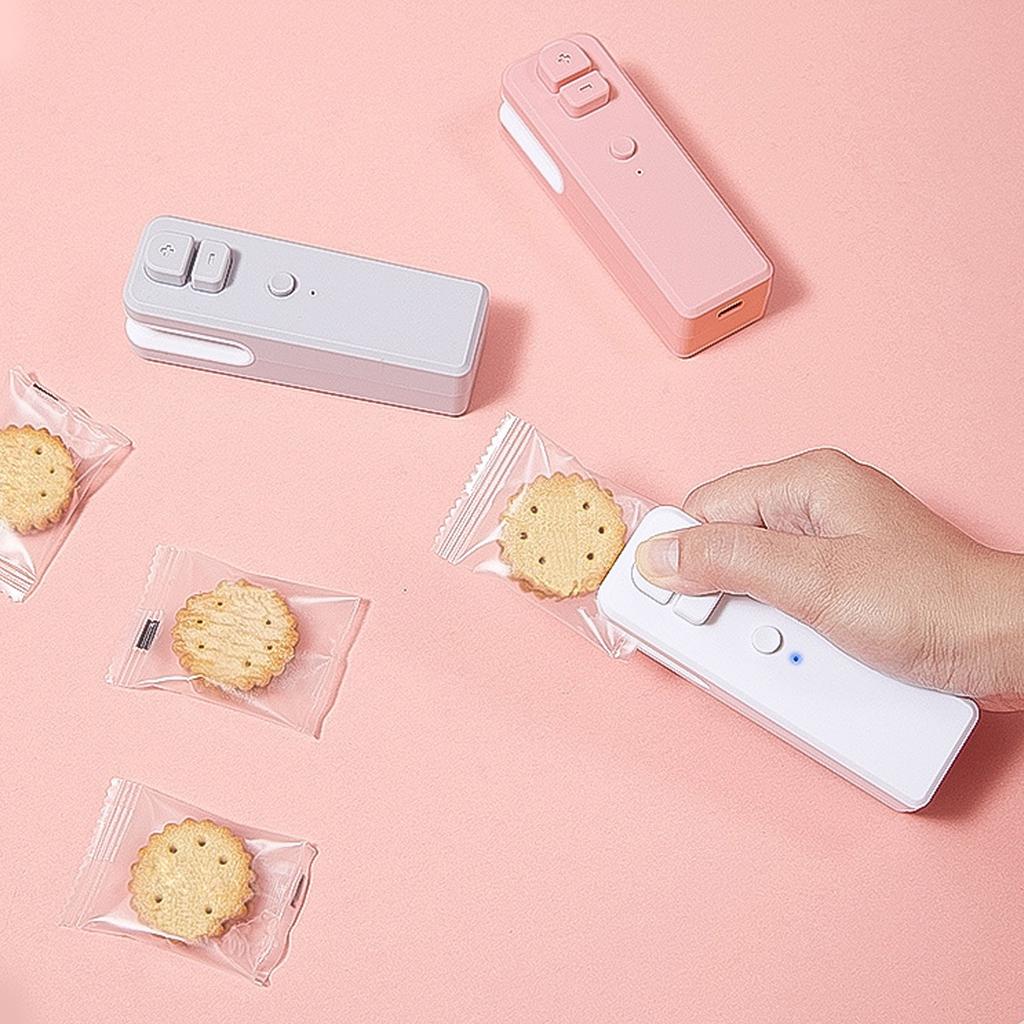 Stable Mini Sealing Device User Friendly Mini USB Seal Machine for Gift Wrapping and Snacks Bag Resealing