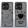 Funda Back Phone Cover Case for Xiaomi Redmi Note 14 12 A4 10 13C 14C 11 13 Pro Plus 9S Line Airplane Topographic