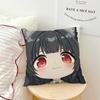 kawaii ZZZ Zenless Zone Zero chibi Ju Fufu Comfortable soft Pillow Case for Sofa Living Room Home office Decor Protective Covers